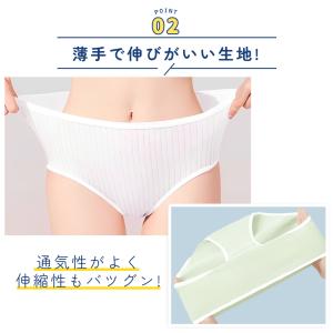 使い捨てパンツ 女性 10枚セット 個包装 防...の詳細画像3