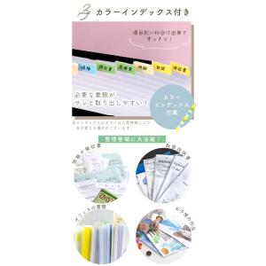 ドキュメントファイル A4 書類ケース 書類保...の詳細画像3