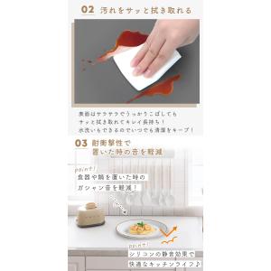 調理台保護シート マット シリコン 50×70...の詳細画像2