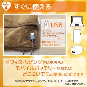 フットウォーマー USB 足入れタイプ 足温器...の詳細画像3