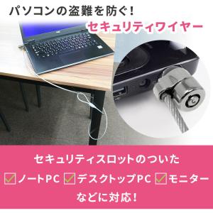 Yahoo!1位受賞! セキュリティ ワイヤー...の詳細画像2