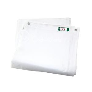 白防炎シート 1.8ｍ×3.6ｍ 10枚入 厚み0.27ｍｍ 防炎シート