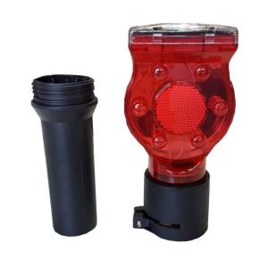 ソーラー工事灯 アダプター付き 10個セット 防獣ライト