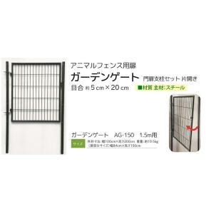 アニマルフェンス アニマルフェンス用扉 ガーデンゲート1.5m用 法人様限定送料無料 個人
