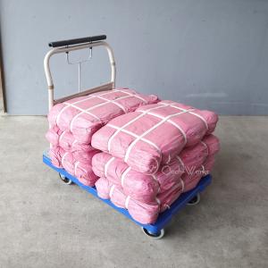 ブレーキ付 静音 プラスチック台車 300kg...の詳細画像4