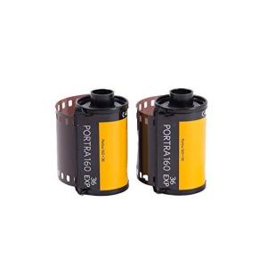 Kodak カラーネガティブフィルム プロフェッショナル用 35mm ポートラ160 36枚 2本セット｜oohashiya