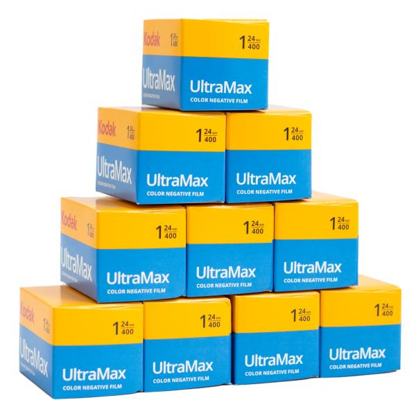 Kodak カラーネガフィルム ULTRAMAX 400 35mm 24枚撮 10本セット