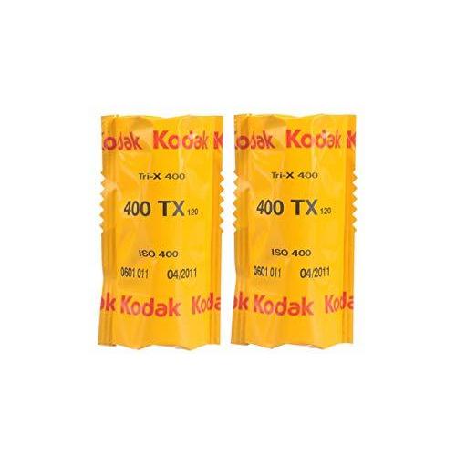 Kodak 白黒ネガフィルム トライ-X400 120 2本パック