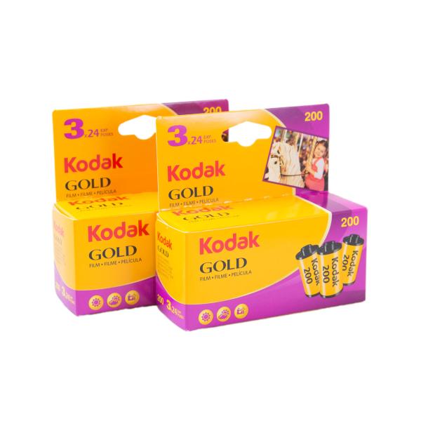 Kodak カラーネガフィルム GOLD 200 35mm 24枚撮 6本セット