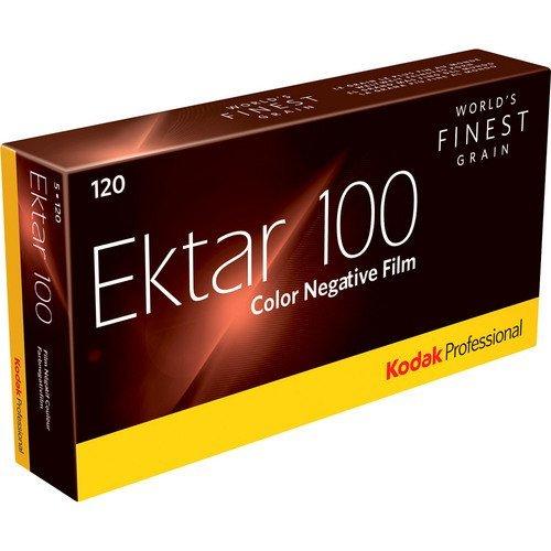Kodak カラーネガティブフィルム プロフェッショナル用 エクター100 120 5本パック 83...