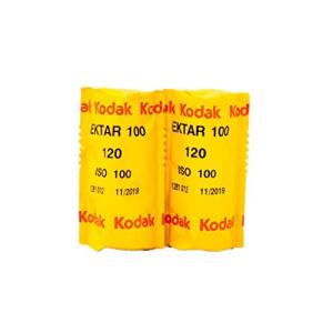 Kodak カラーネガティブフィルム プロフェッショナル用 エクター100 120 2本パック｜oohashiya