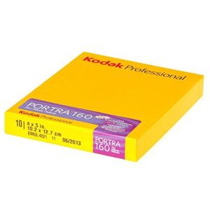 Kodak カラーネガティブフィルム プロフェッショナル用 ポートラ160 4X5(10枚入り) 1710516｜oohashiya