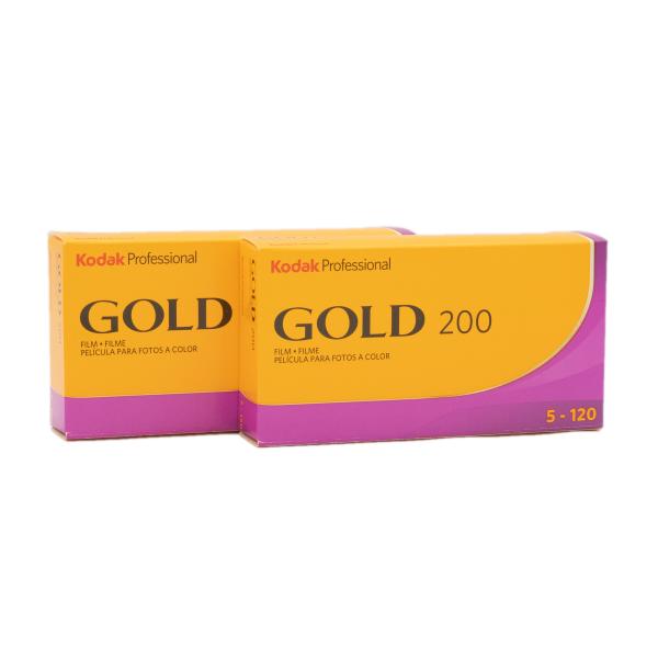 Kodak カラーネガフィルム GOLD 200 120 10本パック