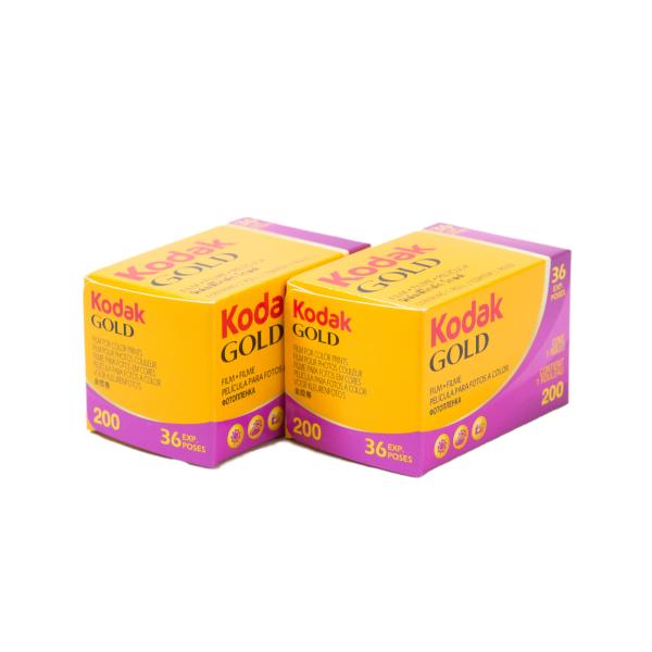 Kodak カラーネガフィルム GOLD 200 35mm 36枚撮 2本set