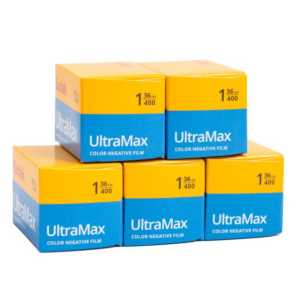 Kodak カラーネガフィルム ULTRAMAX 400 35mm 36枚撮 5本セット