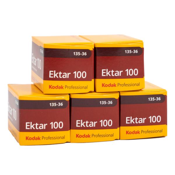 Kodak カラーネガフィルム エクター100 35mm 36枚撮 5本パック 9130454