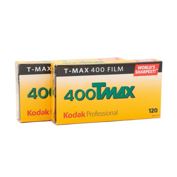 Kodak 黒白ネガフィルム T-MAX 400 120 10本パック