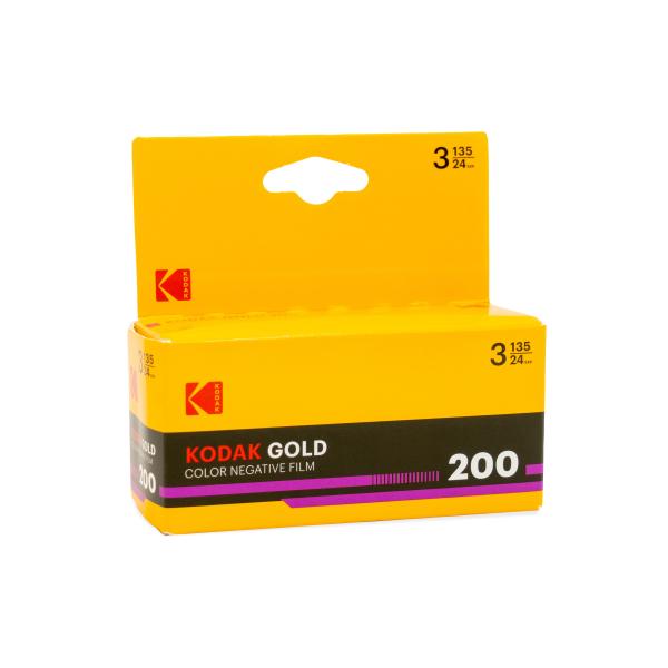 Eastman Kodak カラーネガフィルム GOLD 200 35mm 24枚撮 3本パック 7...