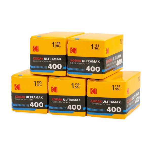 Eastman Kodak カラーネガフィルム ULTRAMAX 400 35mm 36枚撮 5本s...