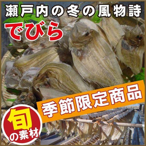 瀬戸内のでびらかれい80ｇ 大サイズ
