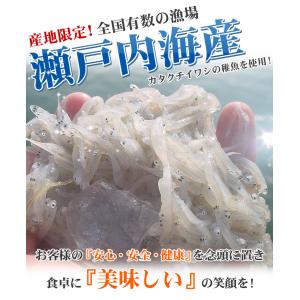 瀬戸内の釜揚げしらす500g 国産 無添加 無...の詳細画像1
