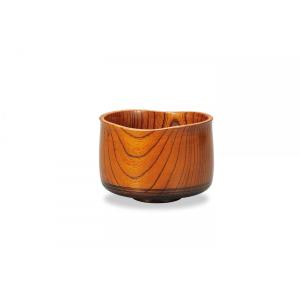 2.2中棗 黒 六瓢（切合口） 中村孝也作 : 山中塗 嘉匠菴 大尾嘉漆器