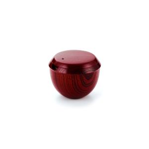 2.2中棗 黒 六瓢（切合口） 中村孝也作 : 山中塗 嘉匠菴 大尾嘉漆器