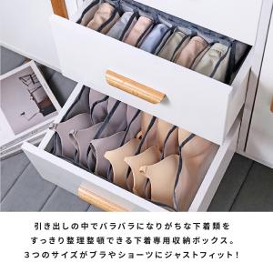 下着収納ケース 引き出し 下着収納ボックス 3...の詳細画像3