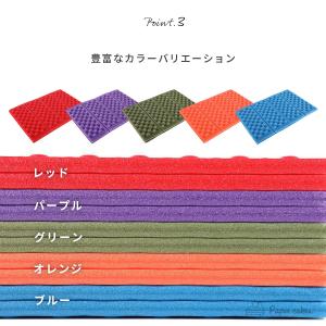 レジャーシート 一人用 厚手 サウナマット 折...の詳細画像5