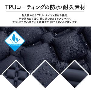車中泊 マット 折りたたみ エアマット 防災 ...の詳細画像5