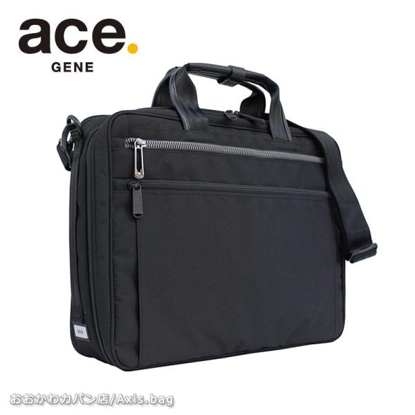 エースジーン レーベル ace. GENE LABEL 3WAYビジネスバッグ A4対応 リテントリ...