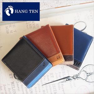 ハンテン HANG TEN 二つ折り財布 財布 サイフ メンズ  61HT05(メール便配送商品)｜ookawabag