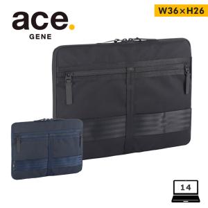 エースジーン ace.GENE アクセサリー PCケース 14インチ対応　 MILFUSE ミルフューズ　67834 メール便配送商品   メンズ　レディース　ビジネス｜ookawabag