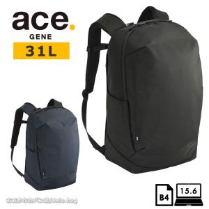 ace. GENE LABEL エースジーン ACEGENE ビジネスリュック B4 PC収納