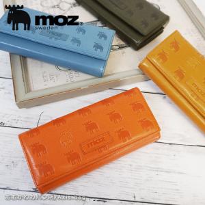 モズ MOZ フラップボタン開閉長財布 irregular イレギュラー 86011｜ookawabag