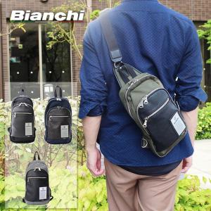 ビアンキ Bianchi ボディバッグ ワンショルダーバッグ Quadrangolo NBCI01