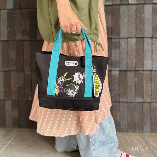 僕のヒーローアカデミア×OUTDOOR PRODUCTS キーホルダー付きミニキャラトート ODHA...