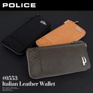 ポリス POLICE ラウンドファスナー長財布 財布 PA-6104