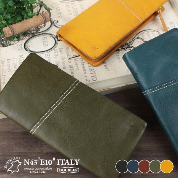 ハーベスト HARVEST ハーヴェスト ダブルス DOUBLES ラウンドファスナー長財布 PMB...