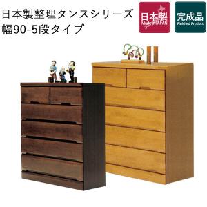 サンコウ ハイチェスト ニューセレクト90−6 ブラウン （2）自社便