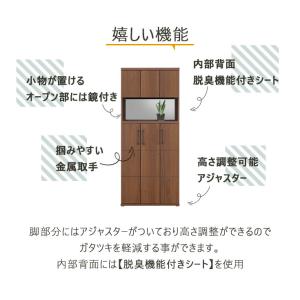 靴箱 シューズボックス フリーボード 可動棚 ...の詳細画像3