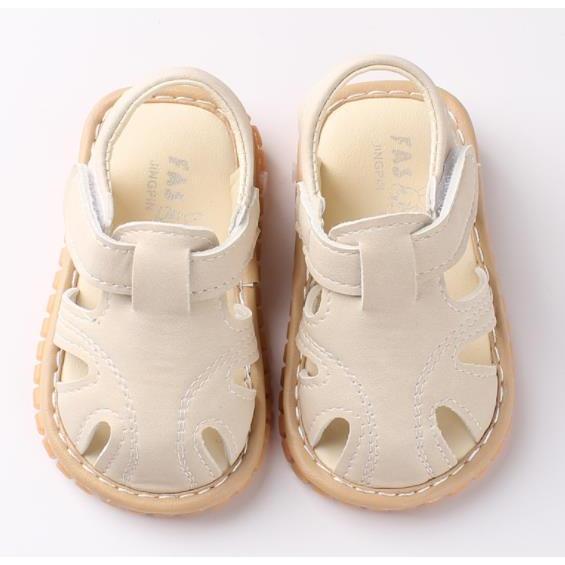 ベビー　お出かけサンダル　夏　大人っぽい　おしゃれ　アイボリー　お嬢さんスタイル　パークにお出かけ　...