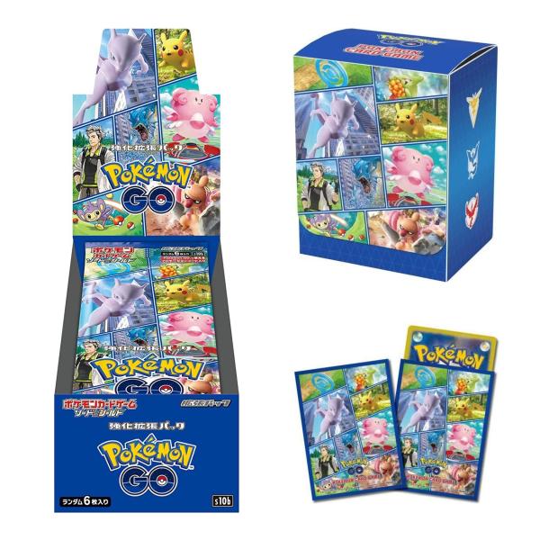 ポケモンカードゲーム ソード＆シールド 強化拡張パック 「Pok〓mon GO」 1BOX+デッキケ...