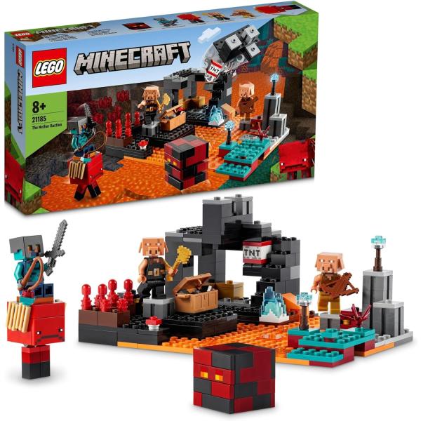 LEGO マインクラフト ネザーの砦 レゴ 21185 Minecraft おもちゃ ブロック 誕生...