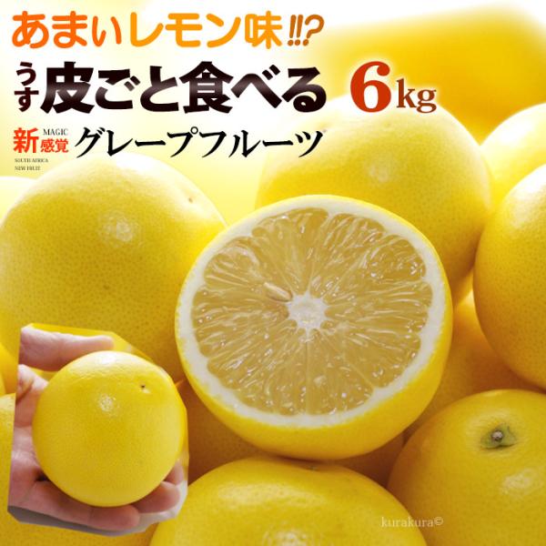 マジックグレープフルーツ ジャクソンフルーツ (28玉前後/約6kg) 南アフリカ産 新種 グレープ...