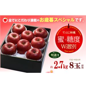 5プレミアム サンふじ りんご (約2.7kg...の詳細画像2