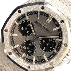 オーデマ・ピゲ AUDEMARS PIGUET ロイヤルオーク クロノグラフ フロステッドゴールド 26239BC.GG.1224BC.02 腕時計 メンズ 中古｜ookura7815