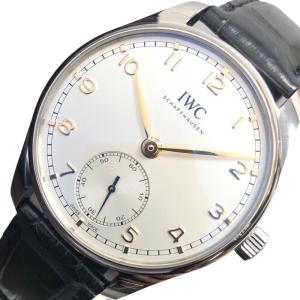 インターナショナルウォッチカンパニー IWC ポルトギーゼ IW358303 シルバー 腕時計 メン...