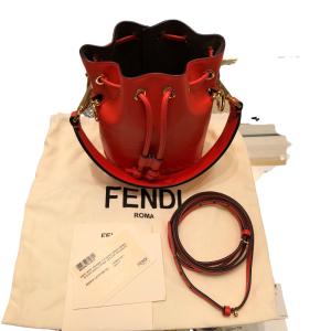 フェンディ FENDI モントレゾール 8BS010 グレー ショルダーバッグ 