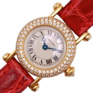 カルティエ Cartier ミニディアボロ WG101251 腕時計 レディース 中古